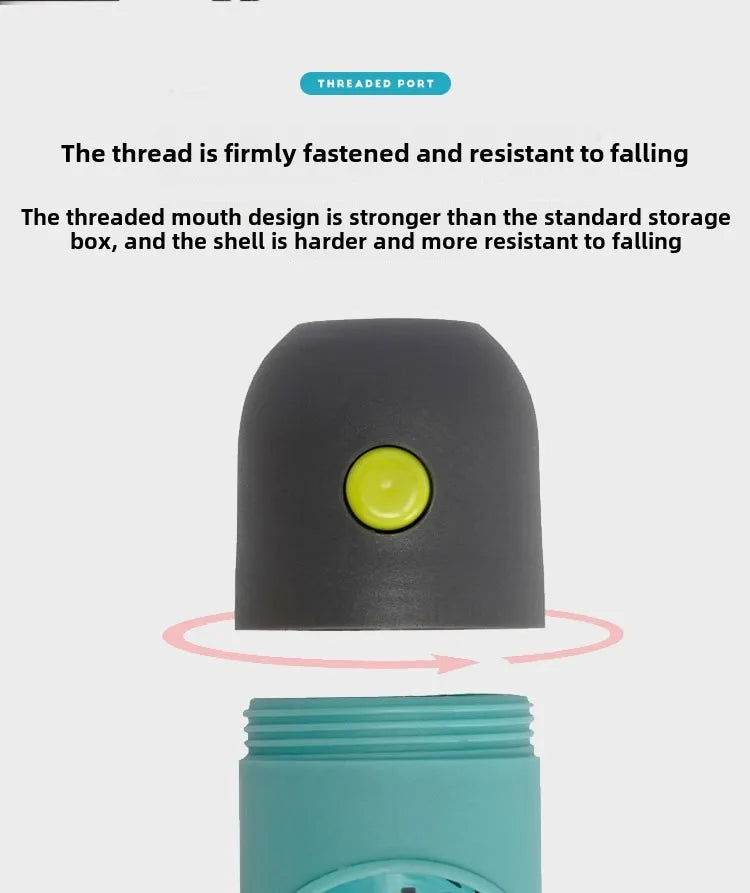 Green PawBags LED Poop Bag Dispenser