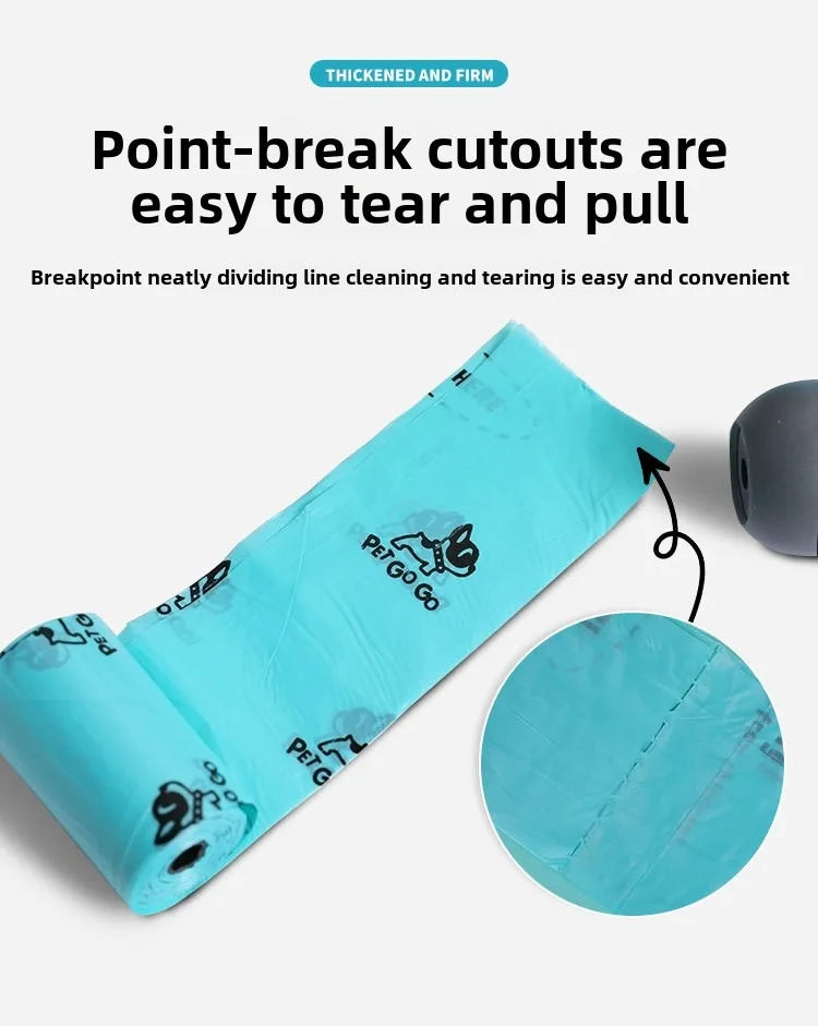 Green PawBags LED Poop Bag Dispenser