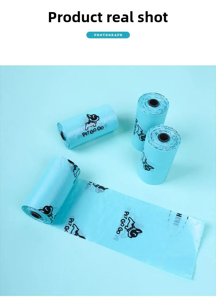 Green PawBags LED Poop Bag Dispenser