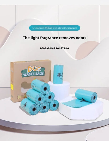 Green PawBags LED Poop Bag Dispenser
